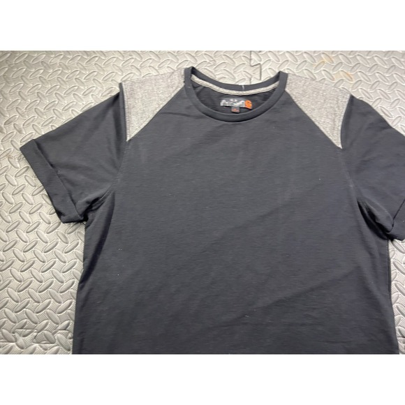 GUESS Jeans Shirt Adult Large Black Short Sleeve Outdoor Casual Preppy Men's - Picture 3 of 11